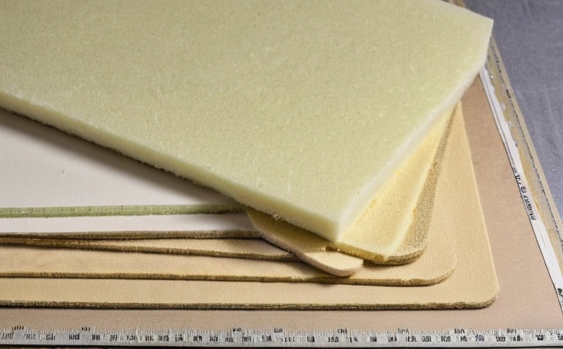 Bar chart comparing foam grades from 21 to 45 kg per cubic metre against years before visible sag